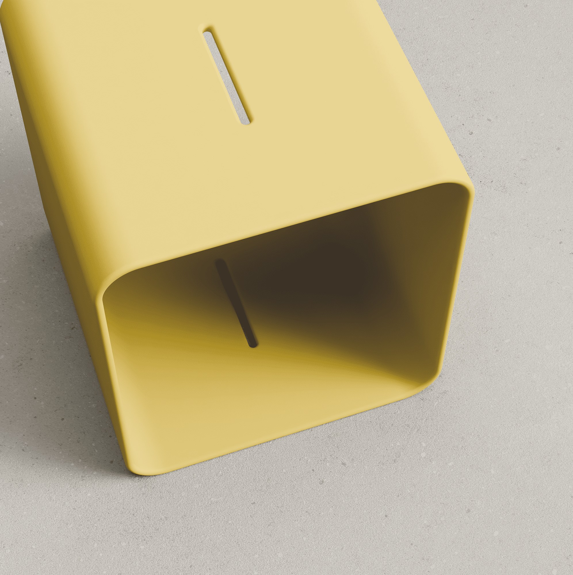 BENCHER COFFEE TABLE — желтый