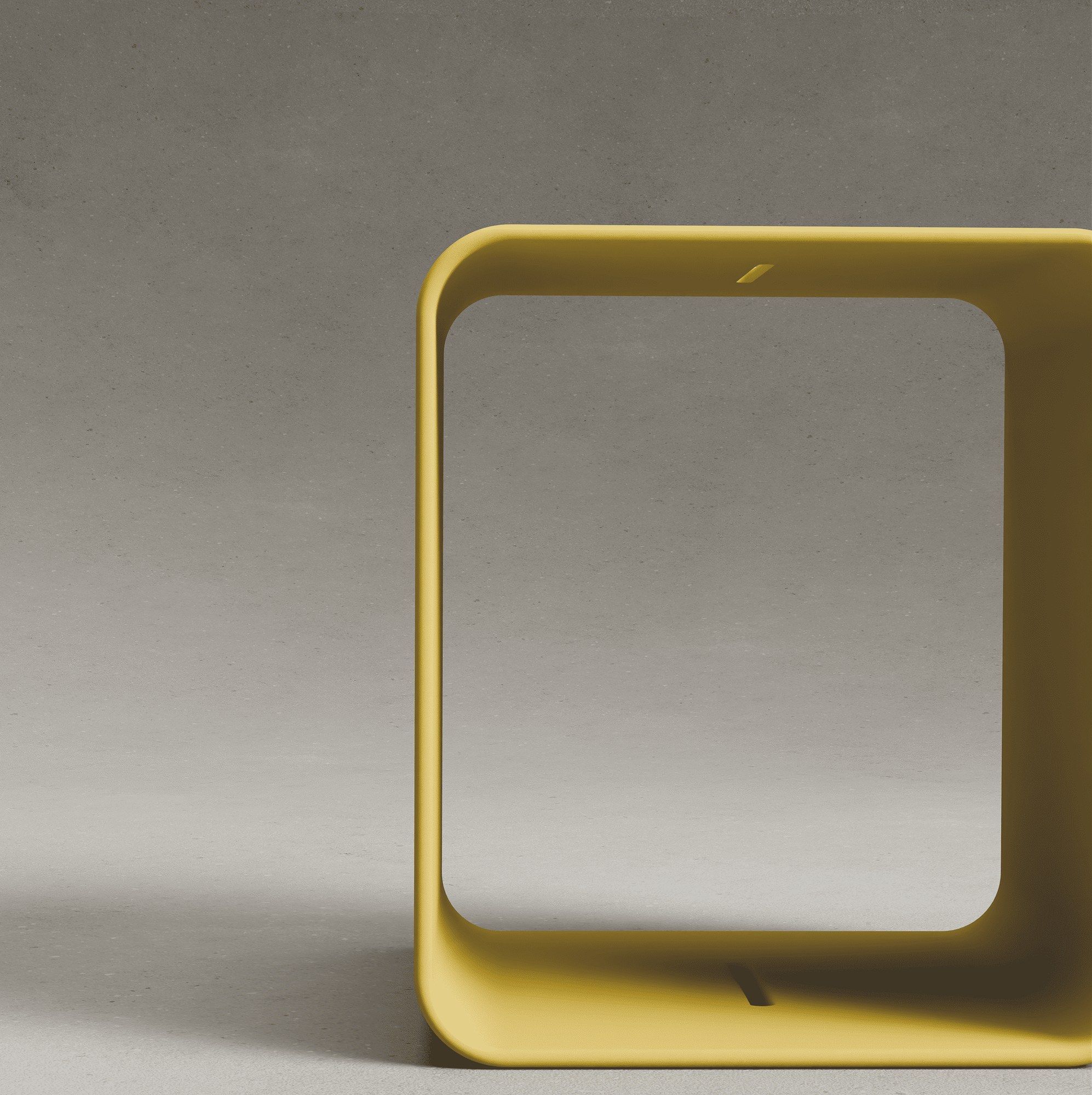 BENCHER COFFEE TABLE — желтый