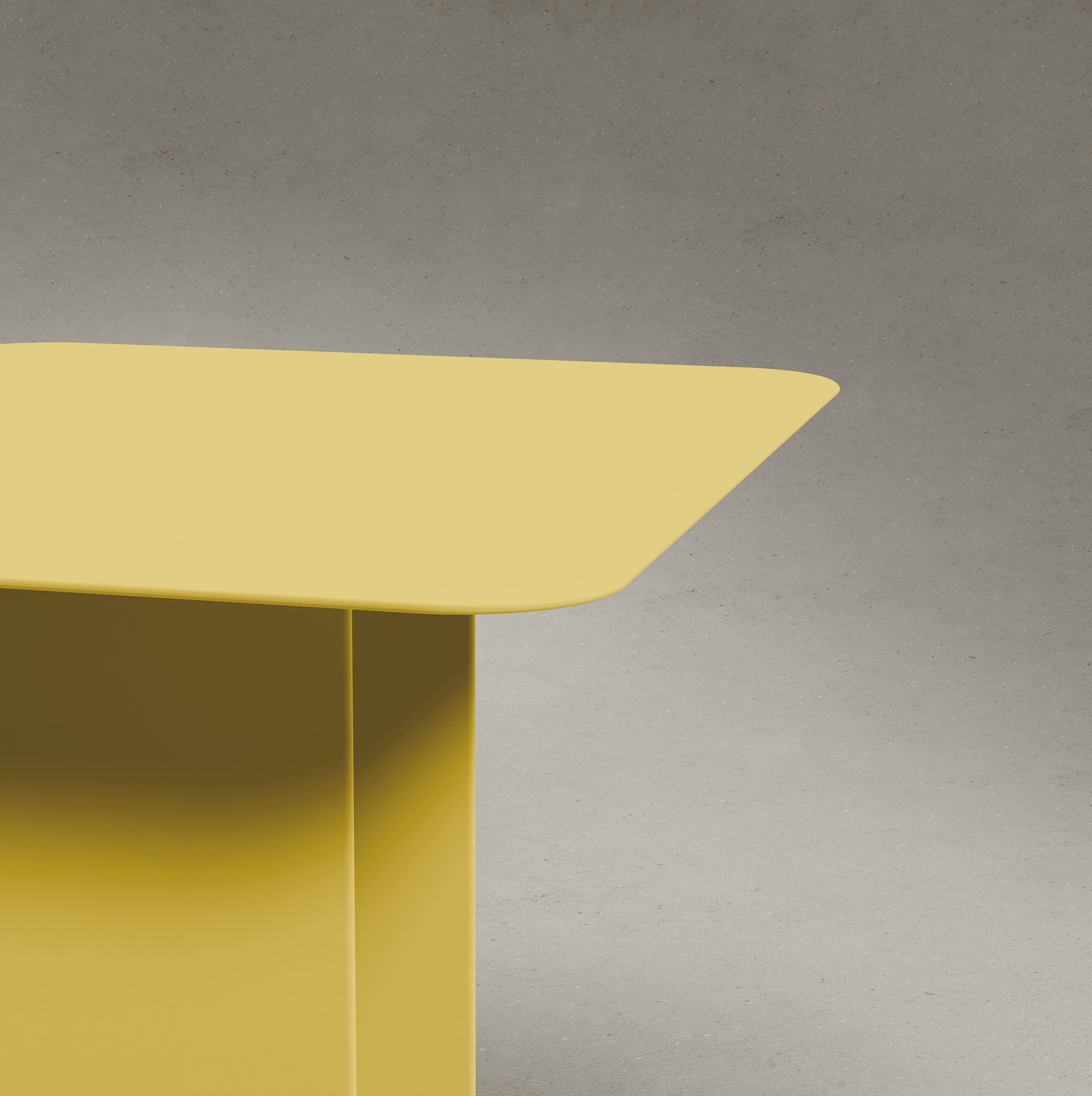 BENCHER TABLE — желтый